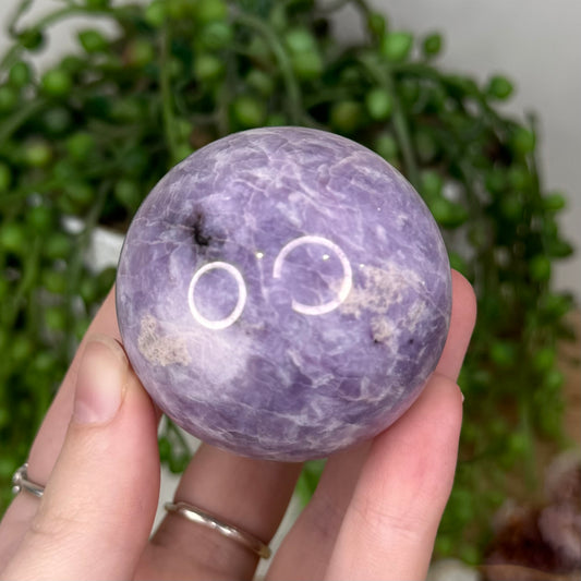 Lepidolite Sphere (S818)