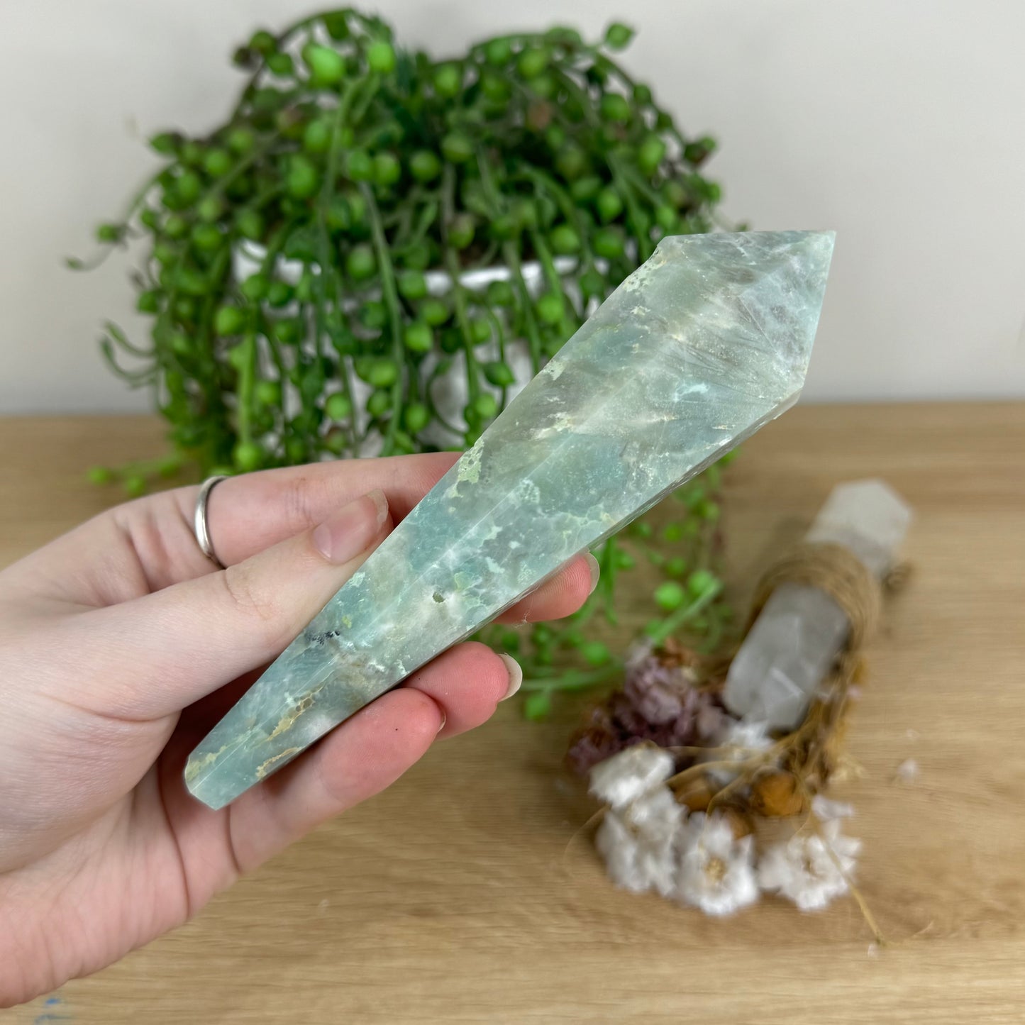 Caribbean Calcite Wand (O741)