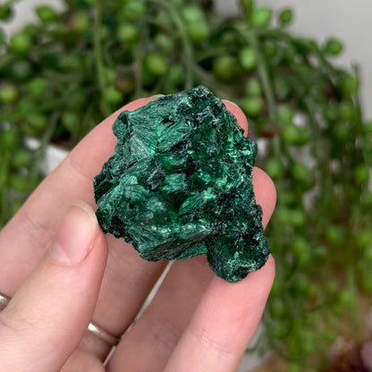 Silk Malachite Raw (T15)