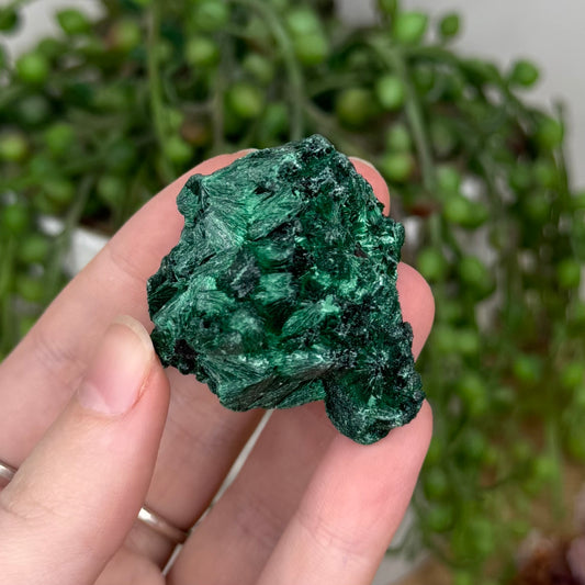 Silk Malachite Raw (T15)