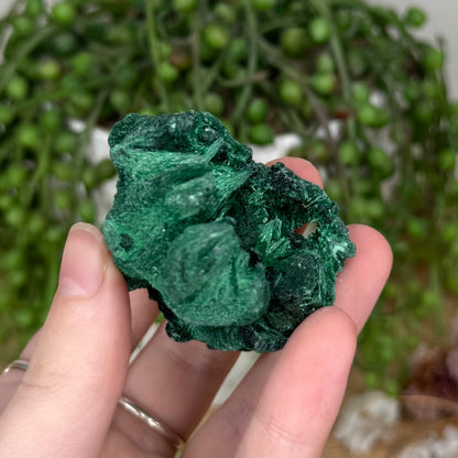 Silk Malachite Raw (T18)