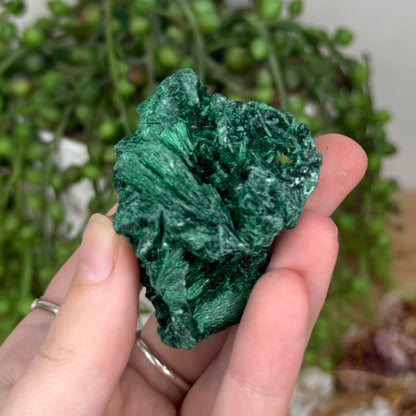 Silk Malachite Raw (T18)