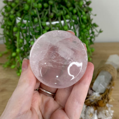 Rose Quartz Bowl (O647) (O651) (O643) (O644)