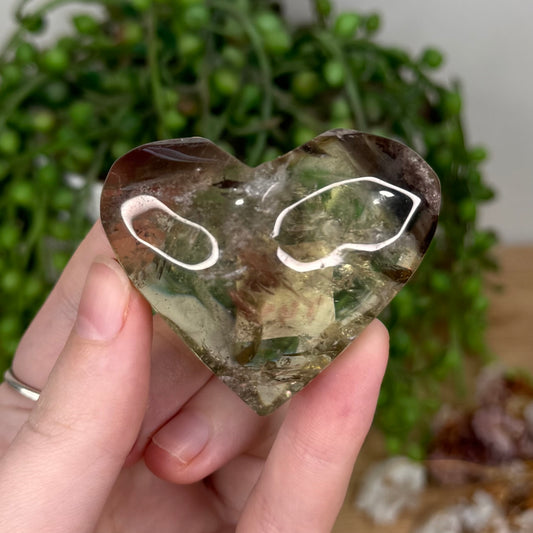 Smokey Citrine Heart (T45)