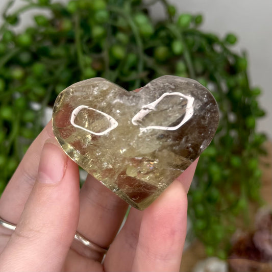 Smokey Citrine Heart (T39)