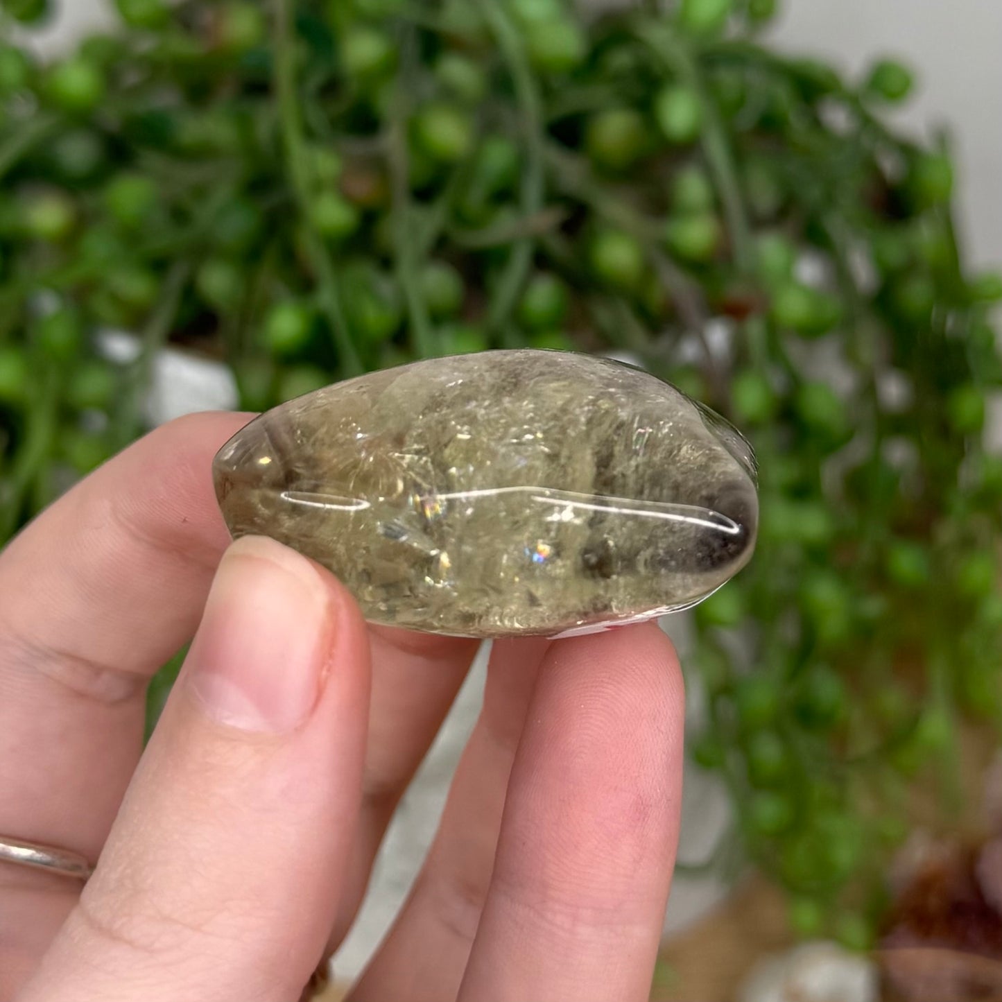 Smokey Citrine Heart (T39)