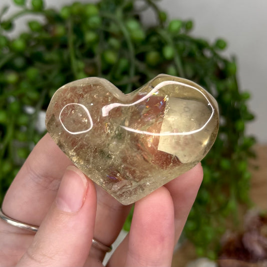 Smokey Citrine Heart (T40)
