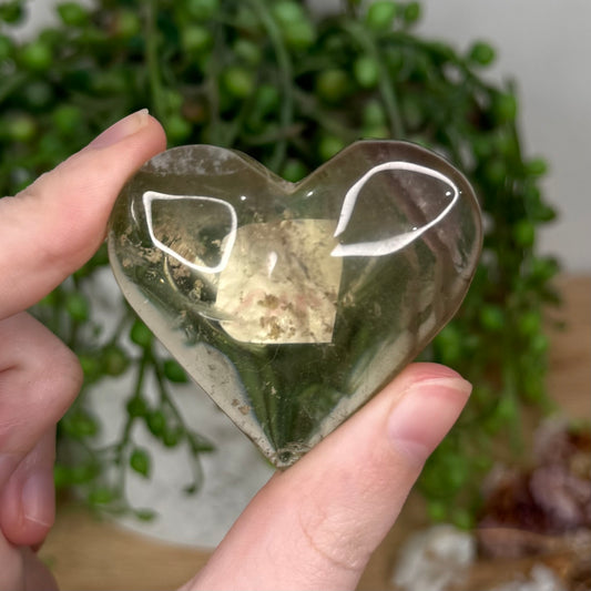 Smokey Quartz Heart (T43)