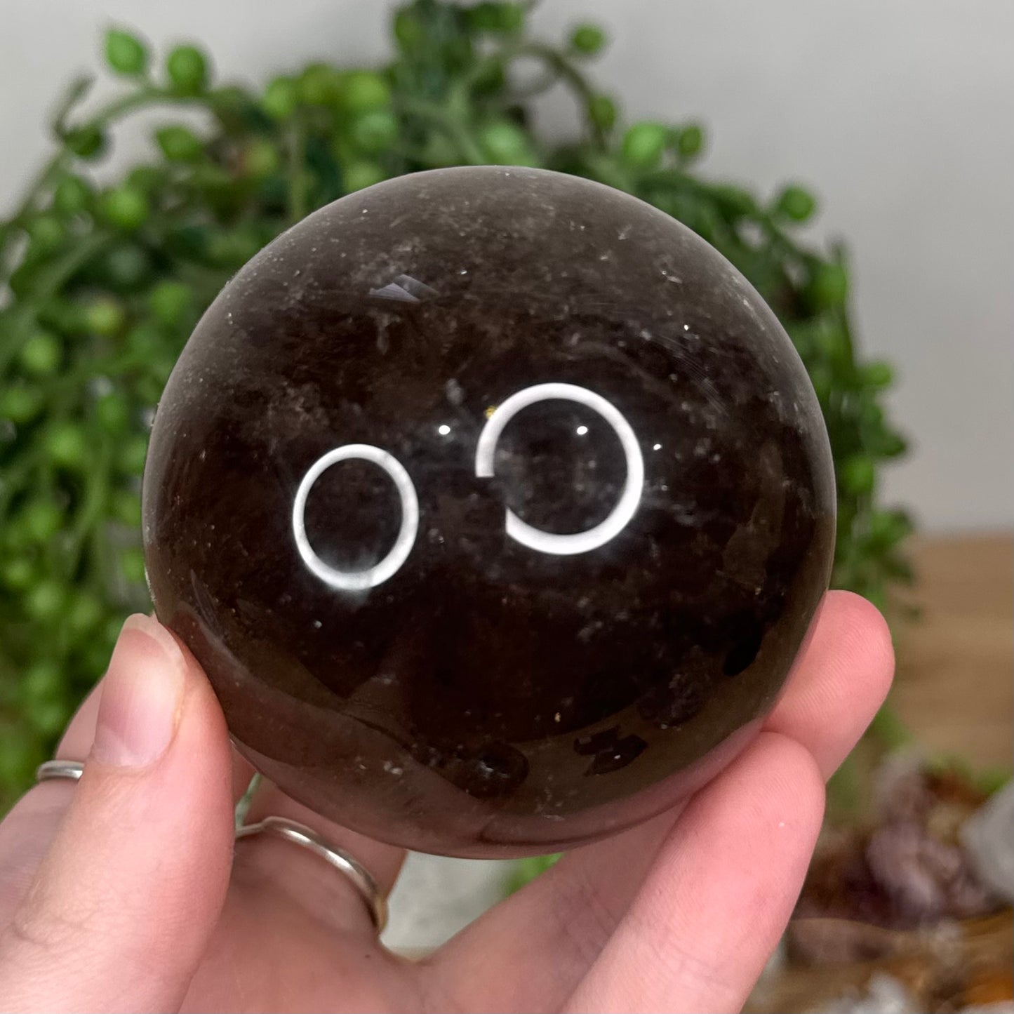 Smokey Quartz Sphere (S836)