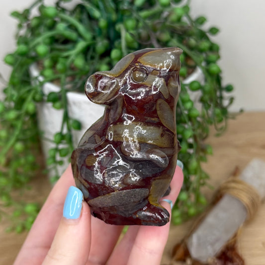 Polychrome Jasper Mouse (Z237)