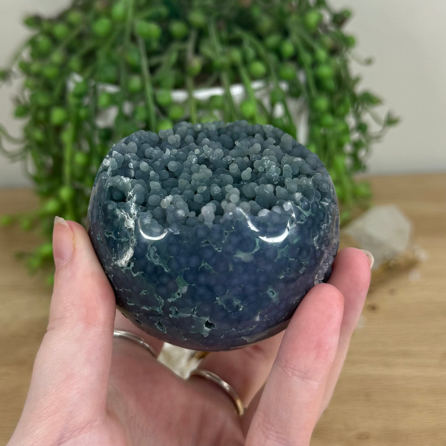 Grape Agate Sphere (O840)