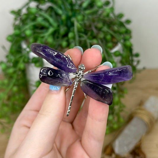 Dream Amethyst Dragonfly (Z302)
