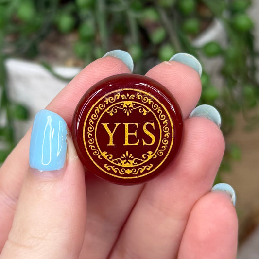 Carnelian Decision Coin