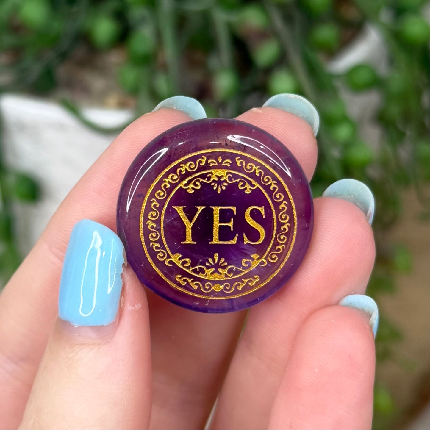 Amethyst Decision Coin