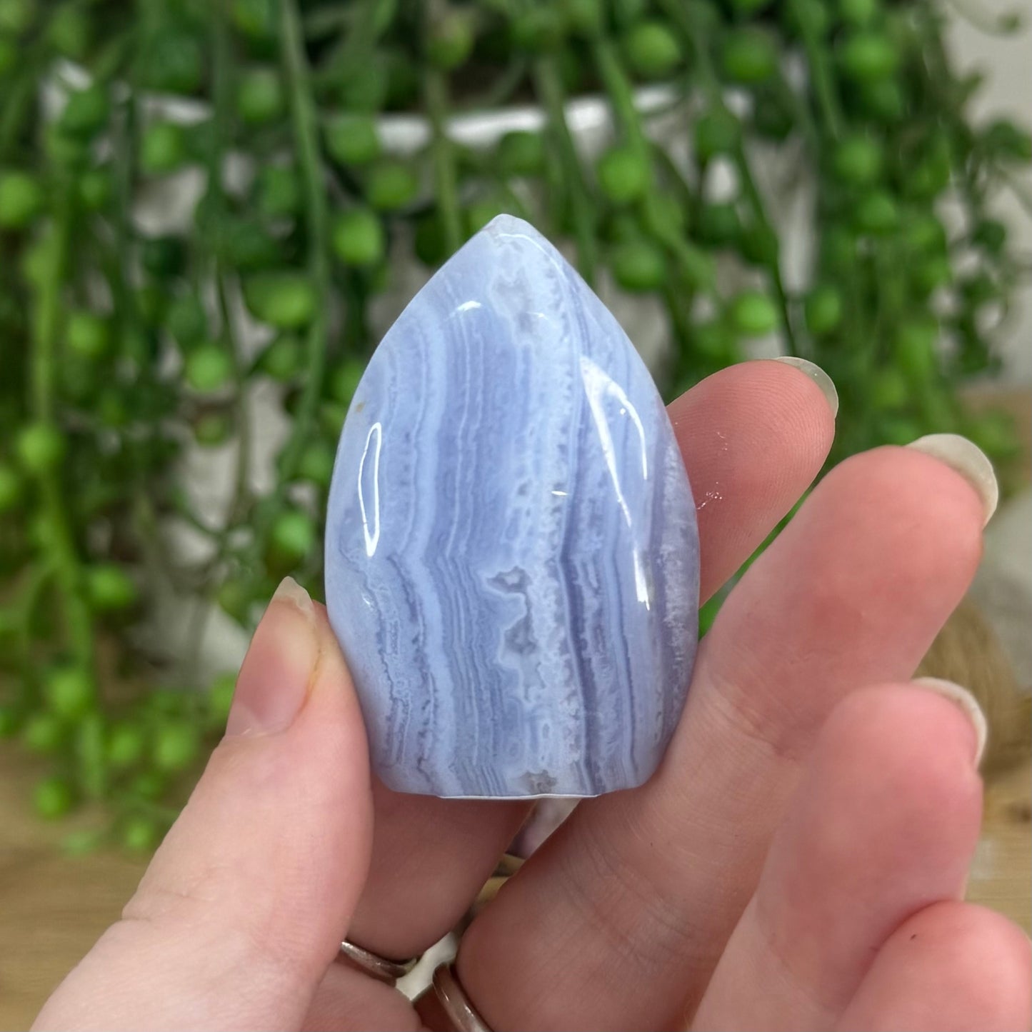 Blue Lace Agate Arch Free Form (O836)