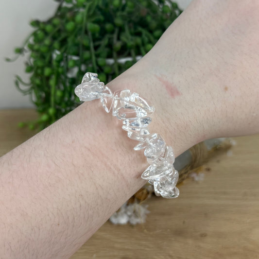 Clear Quartz Bracelet (O873)