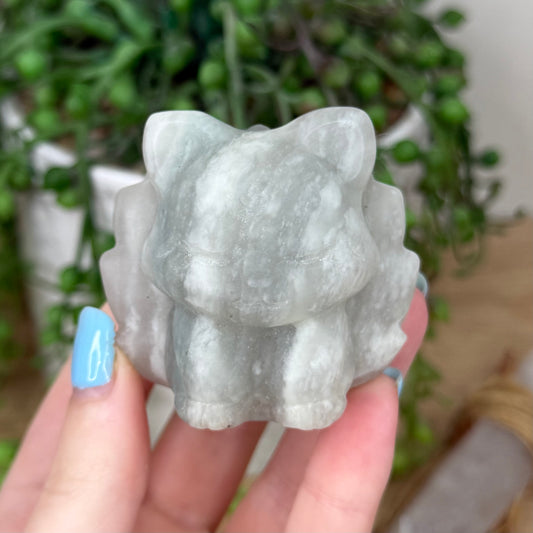 Sky Blue Opal Nine Tail Fox (Z177)