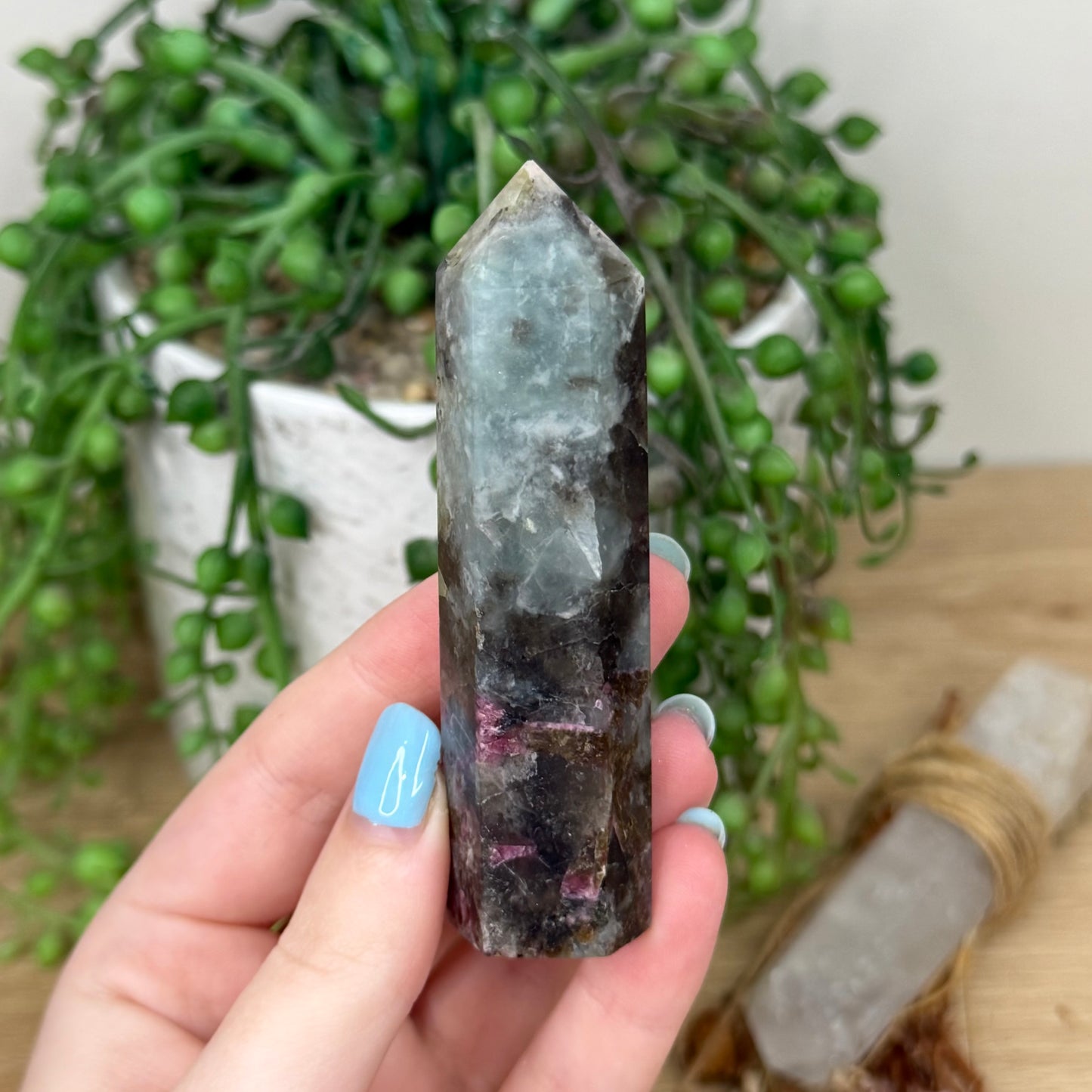 Pink Tourmaline / Aquamarine Point (Z64)