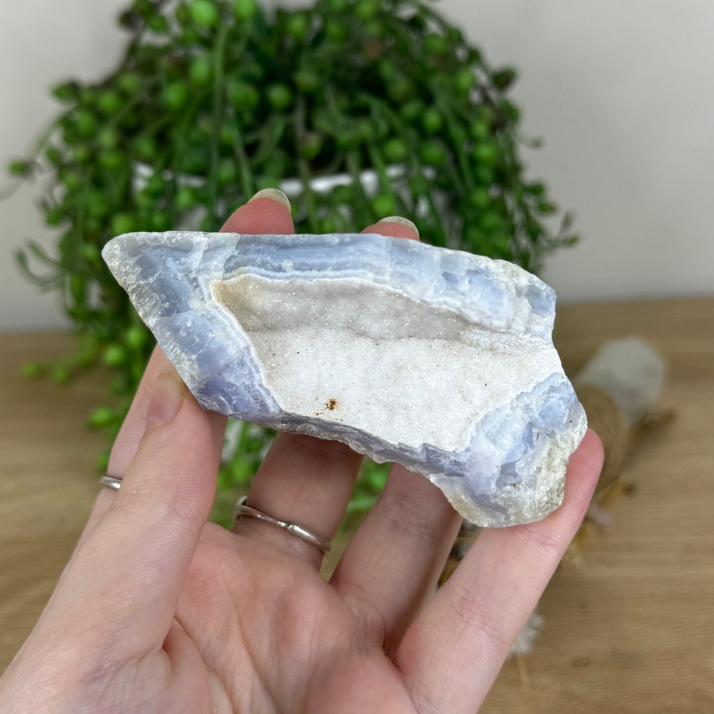 Blue Lace Agate Raw (O948)