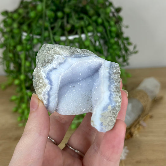 Blue Lace Agate Raw (O949)