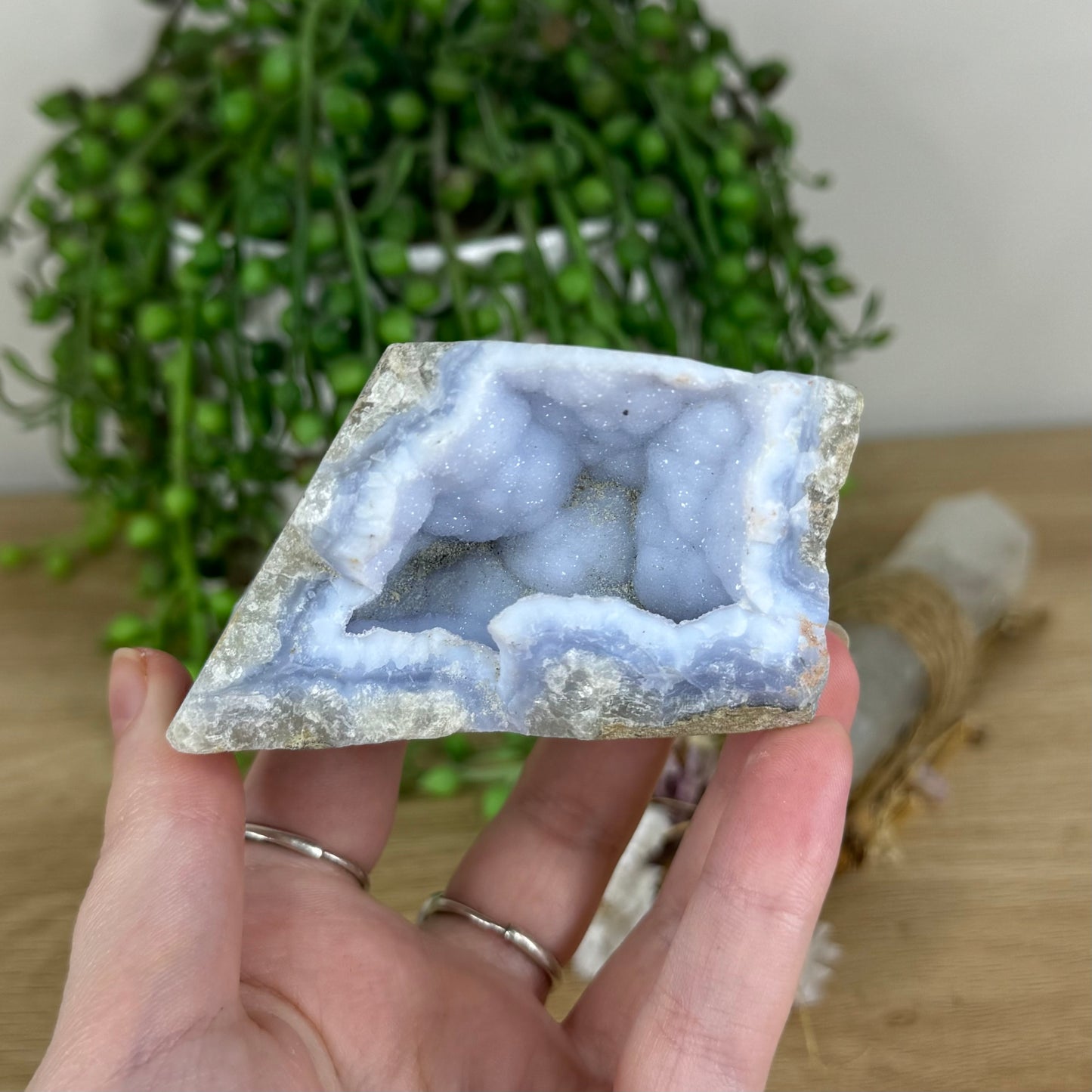 Blue Lace Agate Raw (O953)