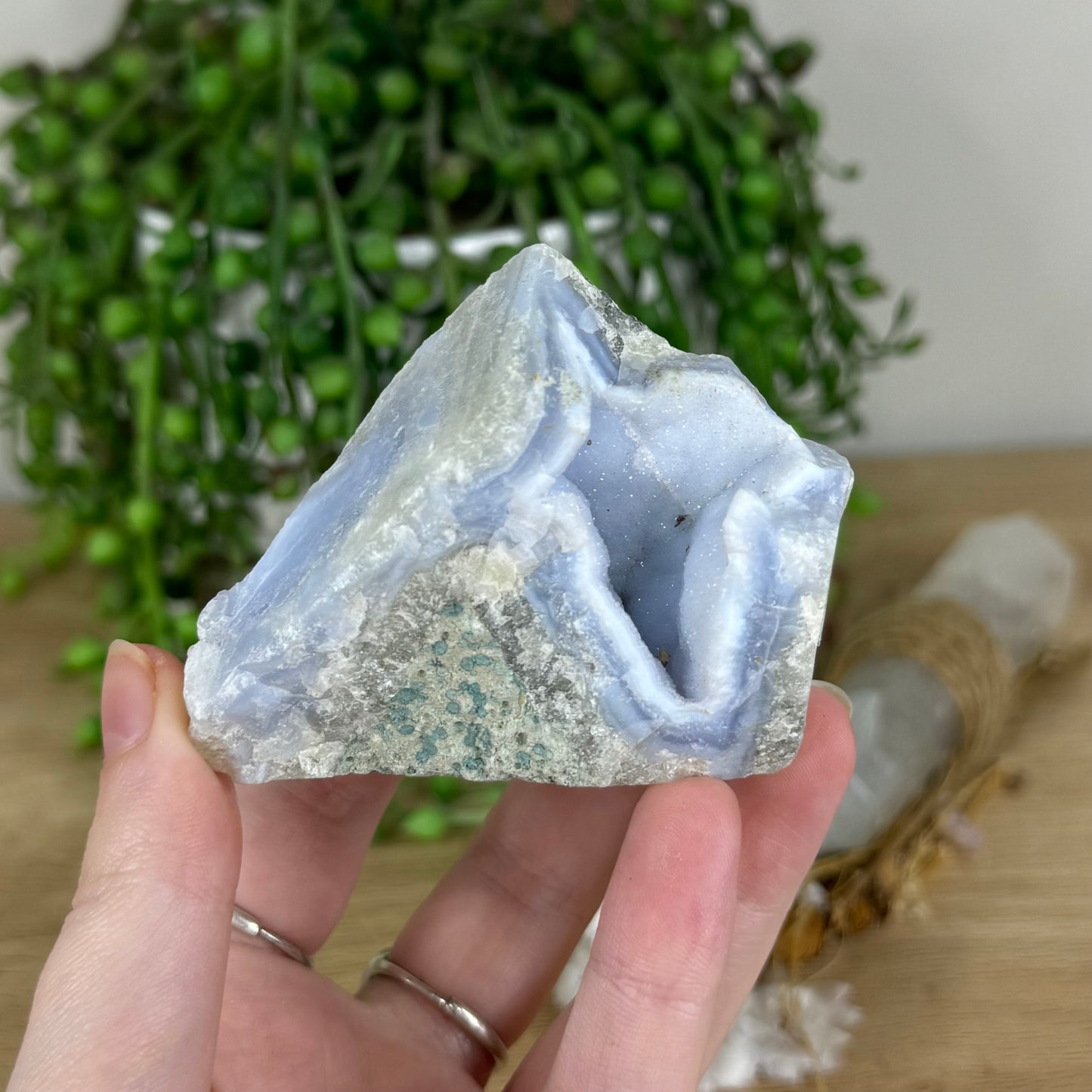 Blue Lace Agate Raw (O950)