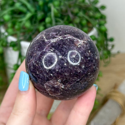 Purple Mica Sphere (Z123)