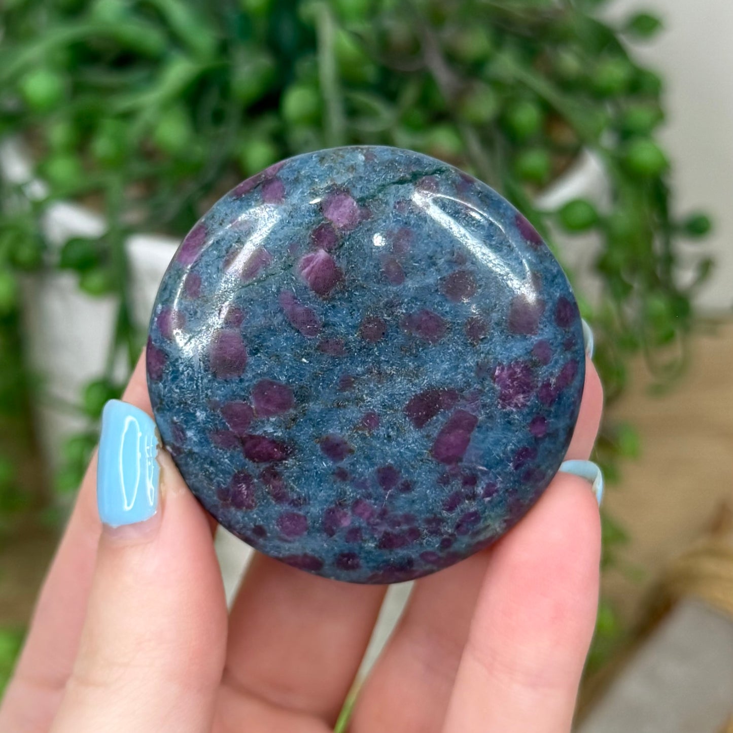Ruby In Kyanite Flat Stone (Z161)