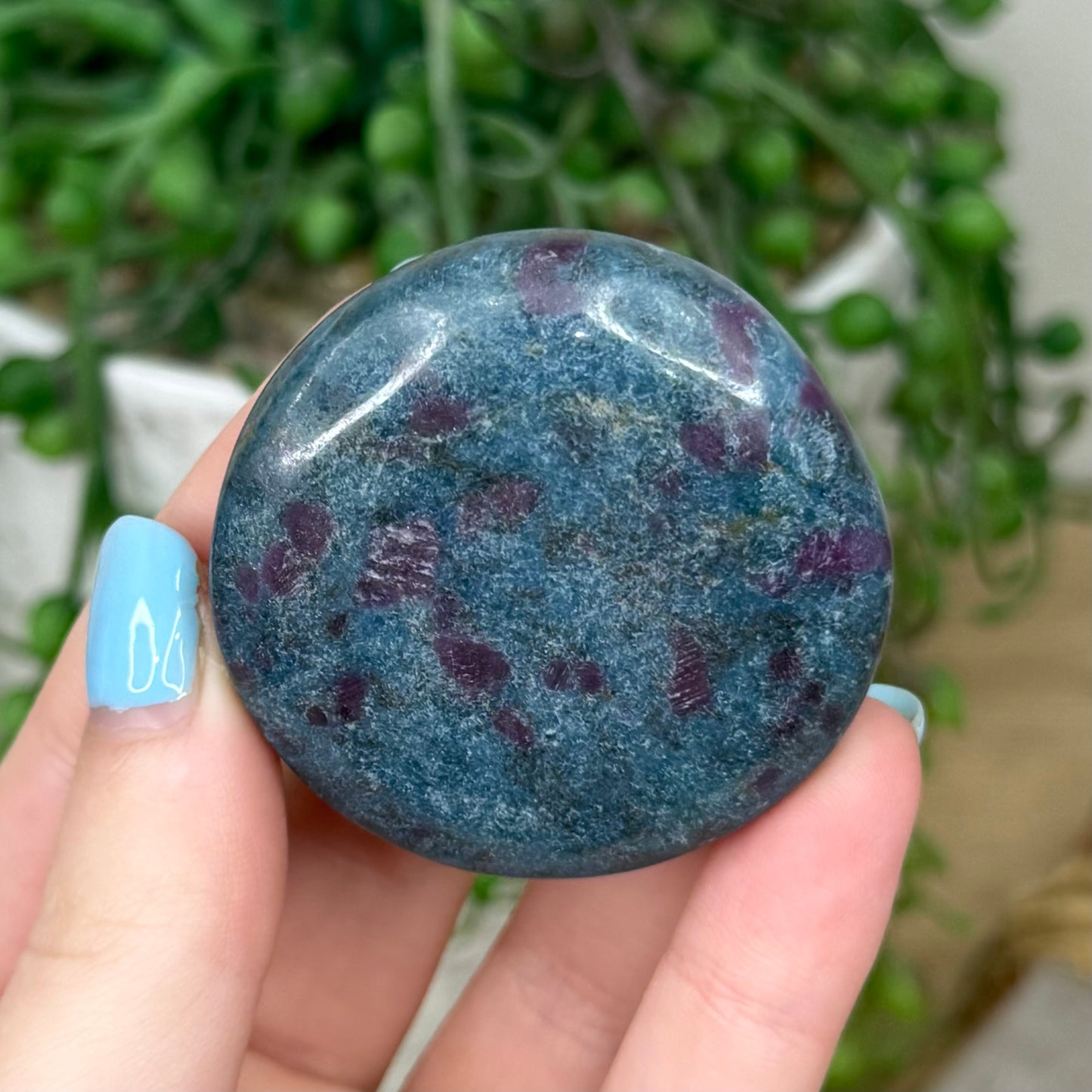 Ruby In Kyanite Flat Stone (Z162)