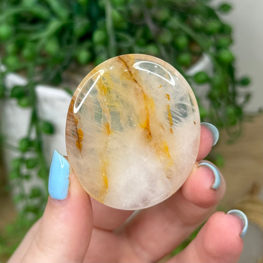 Golden Healer Flat Stone 3
