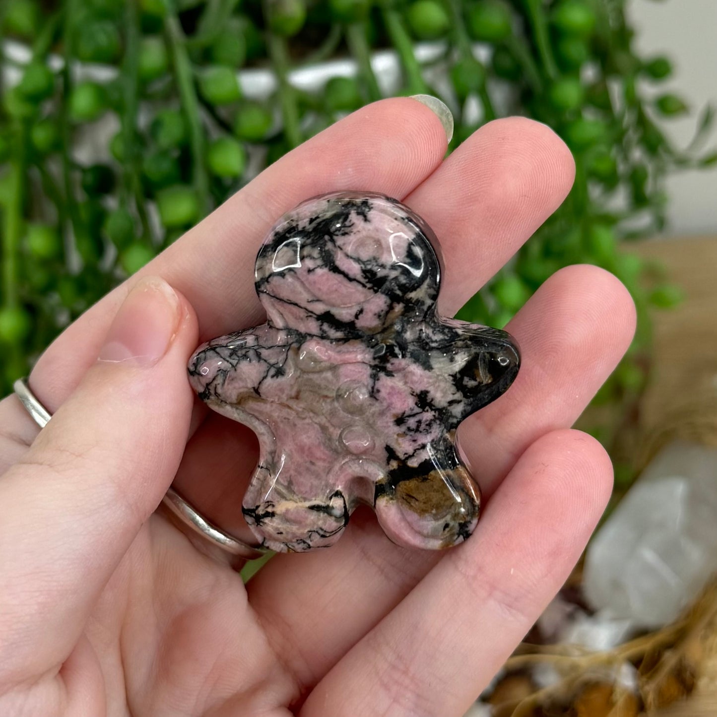 Rhodonite Gingerbread (K109)