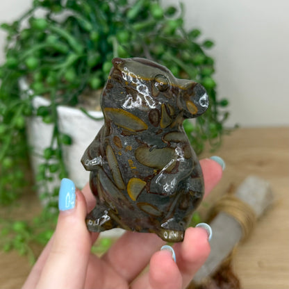 Polychrome Jasper Mouse (Z236)