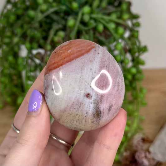 Ocean Jasper Palm Stone (T239)