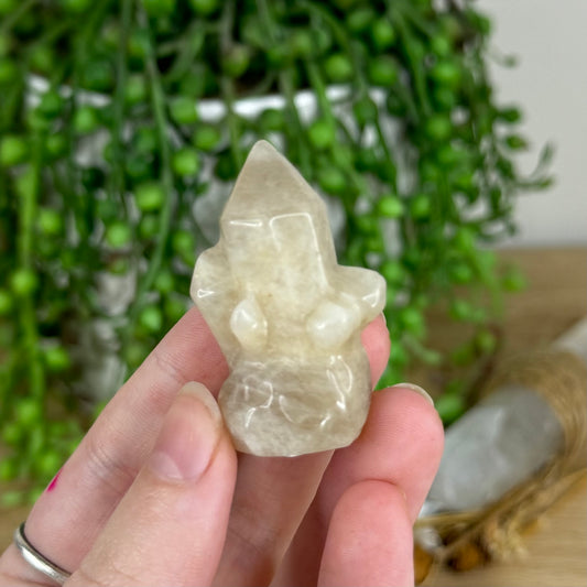 Moonstone Cluster Carving (O994)