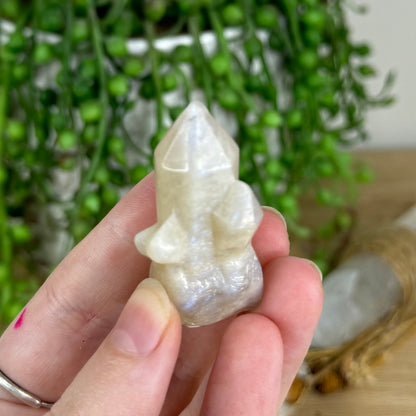 Moonstone Cluster Carving (O994)