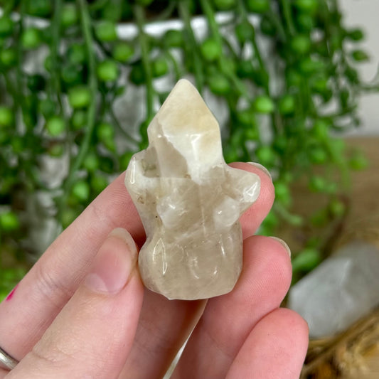 Moonstone Cluster Carving (O992)