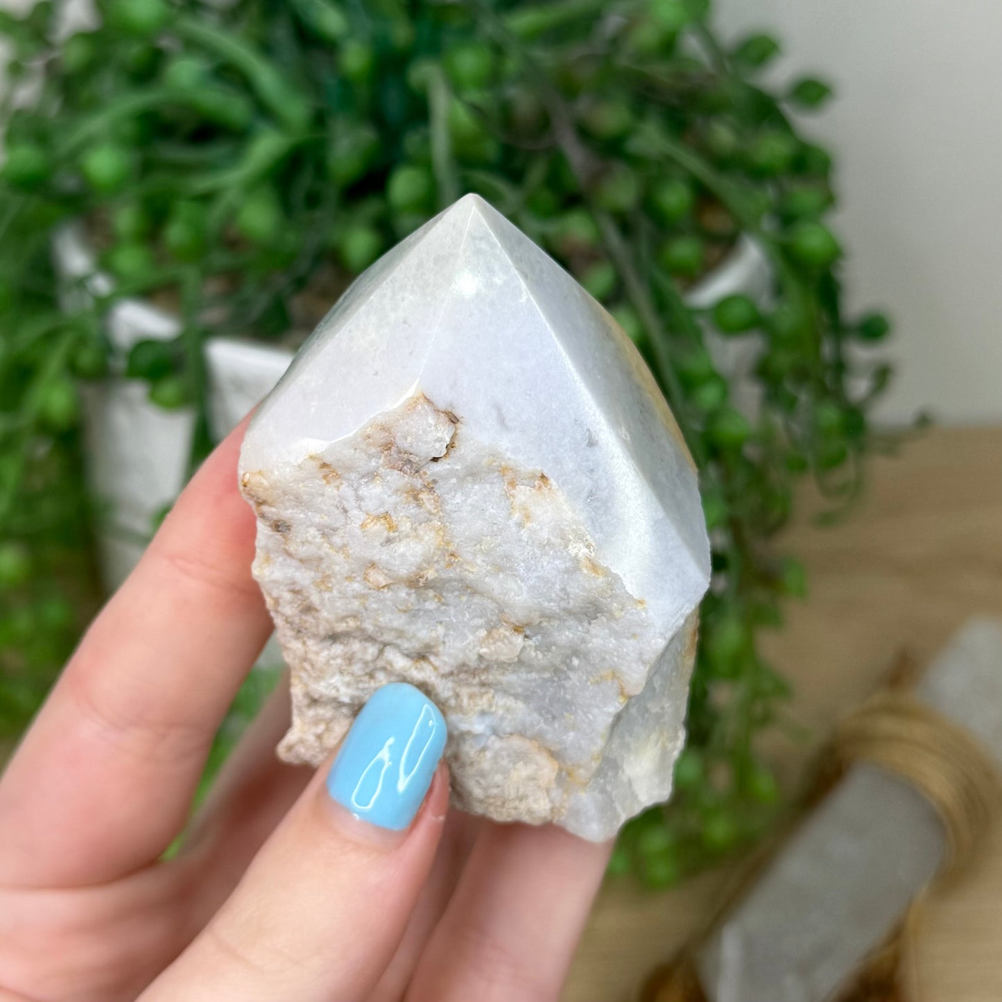 Angelite Cut Base (R102)