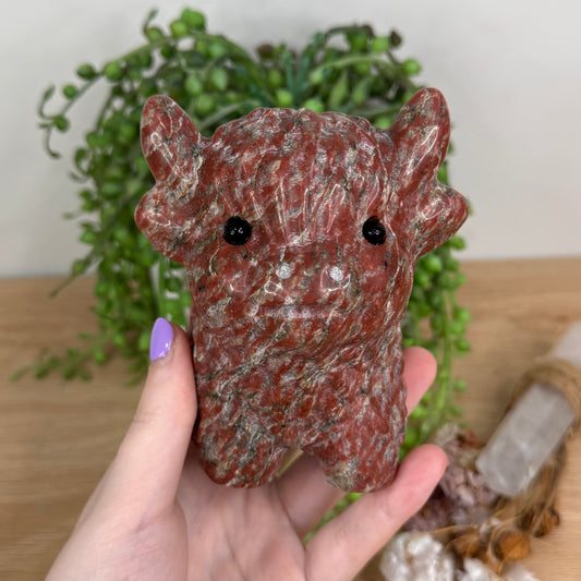 Red Sesame Highland Cow (T780)