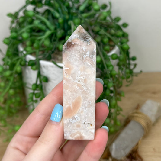Pink Candy Agate Point (D179)