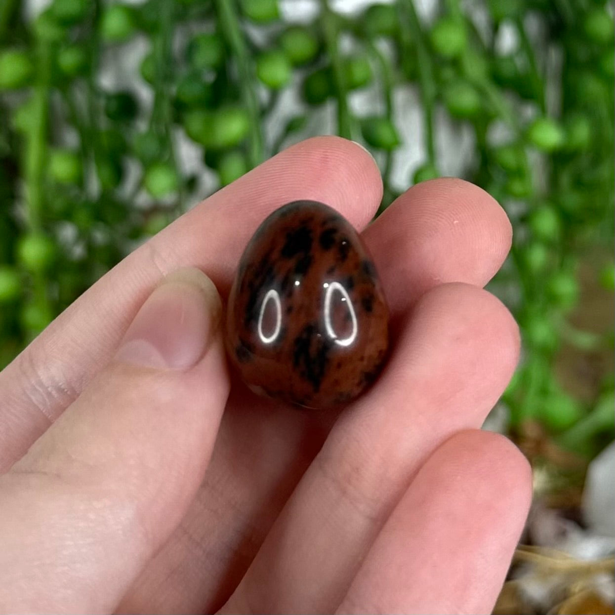 Mahogany Obsidian Tiny Egg