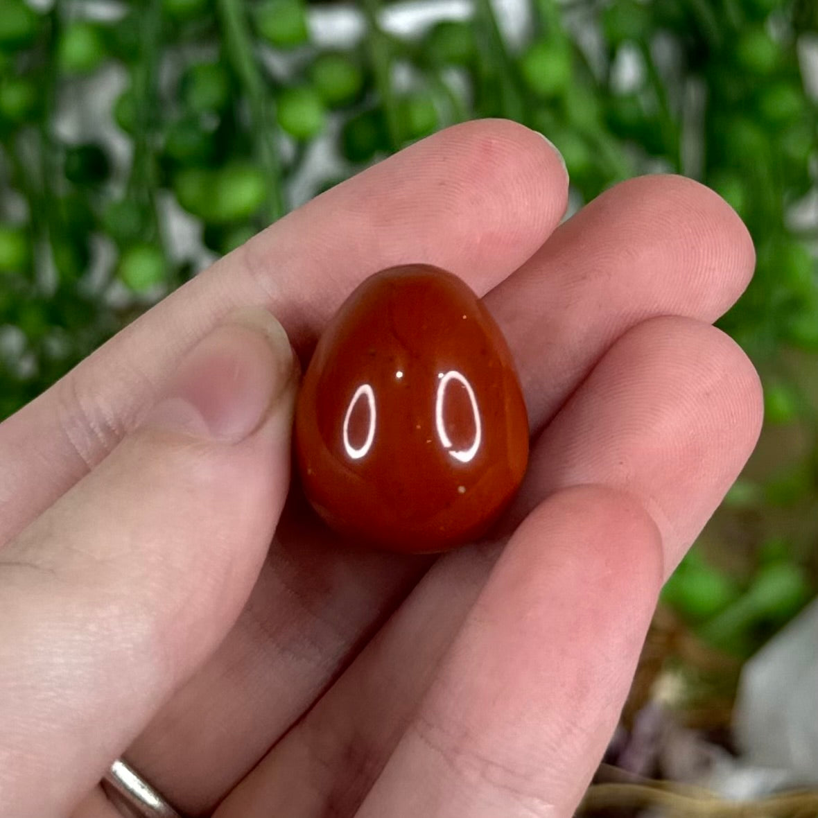 Red Jasper Tiny Egg