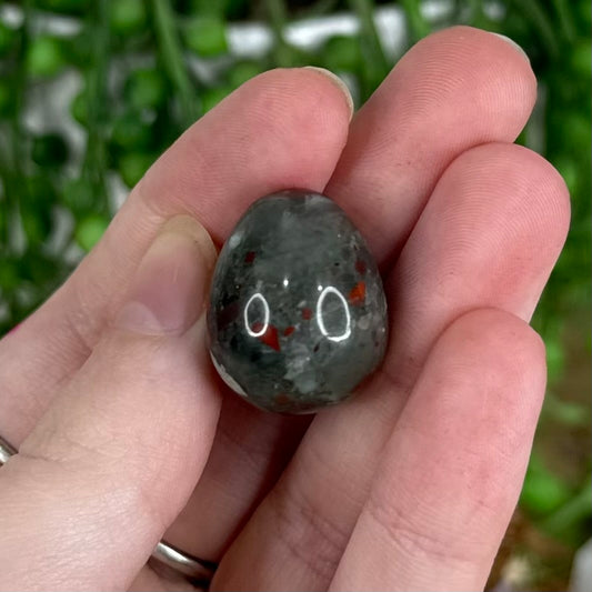 African Bloodstone Tiny Egg