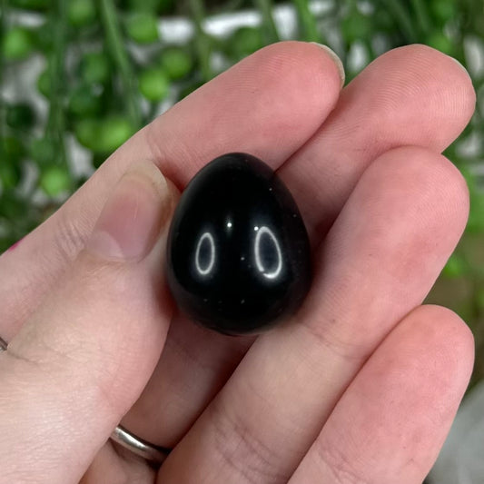 Black Obsidian Tiny Egg