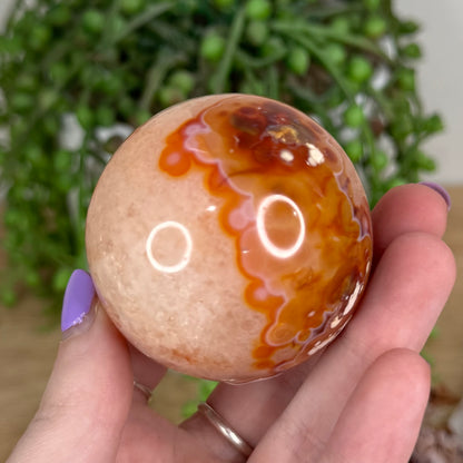 Carnelian Sphere (T693)