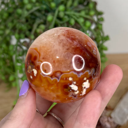 Carnelian Sphere (T693)