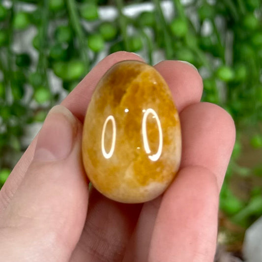 Yellow Jade Mini Egg