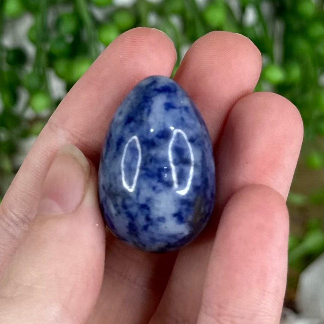 Blue Dot Mini Egg