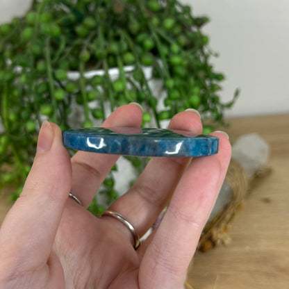 Blue Apatite Disc (P52)