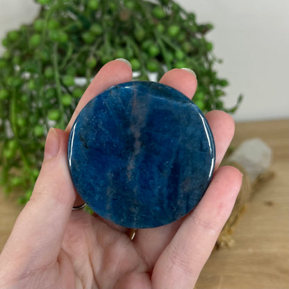 Blue Apatite Disc (P50)