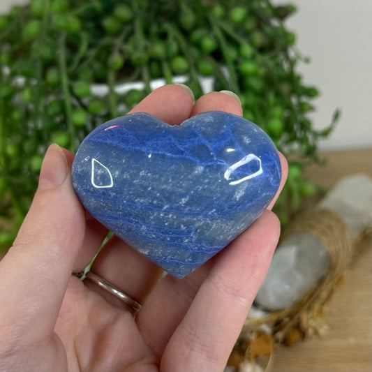 Blue Aventurine Heart (P54)